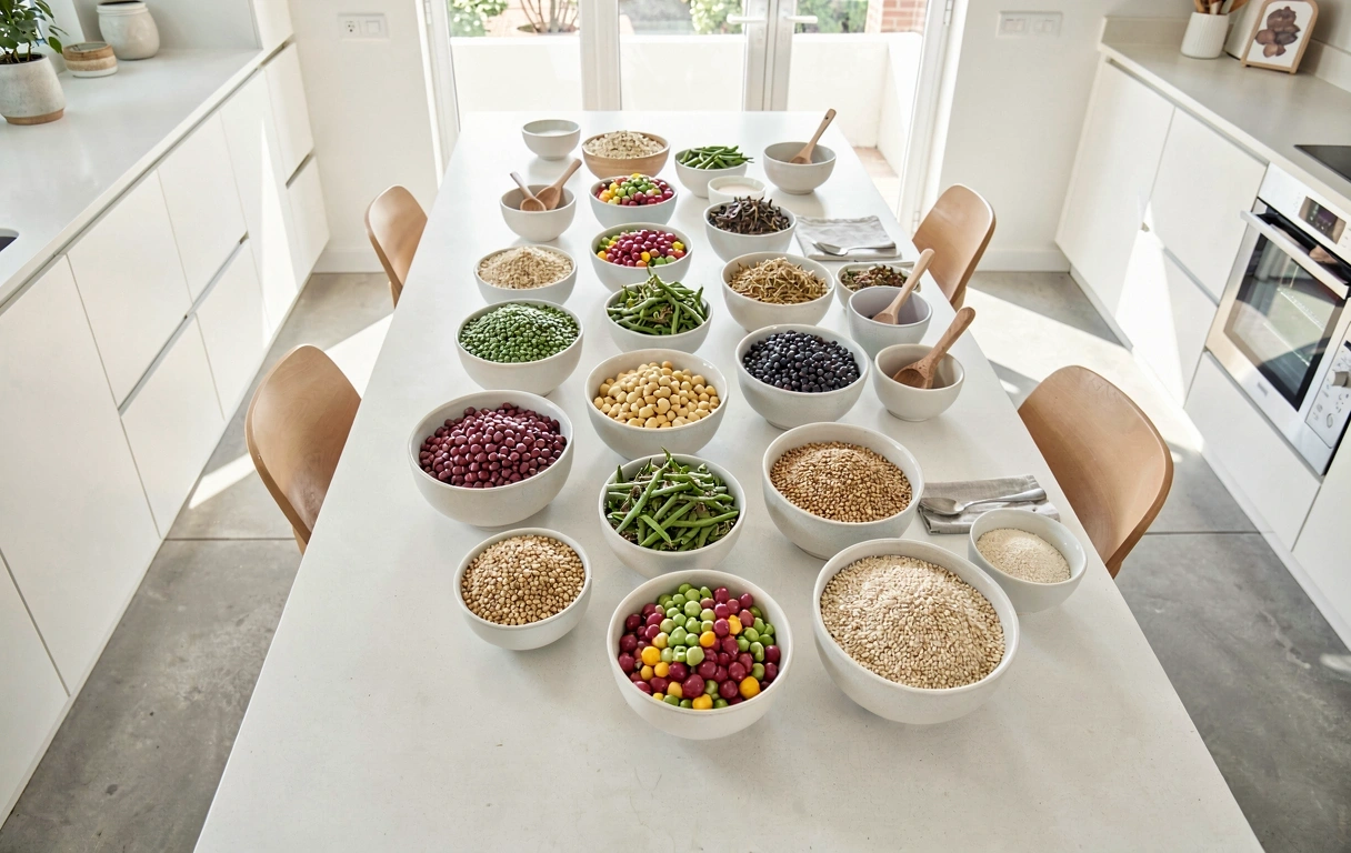 Vielfalt der Vollwertkost