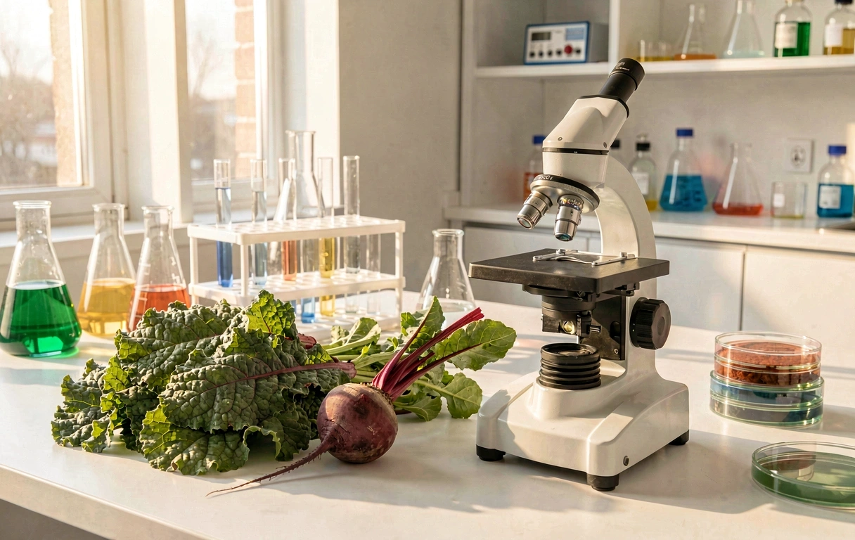 Wissenschaftliche Analyse von Lebensmitteln